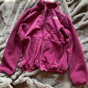 North face zip up jacket